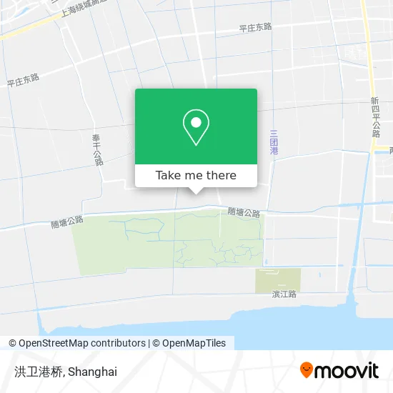 洪卫港桥 map