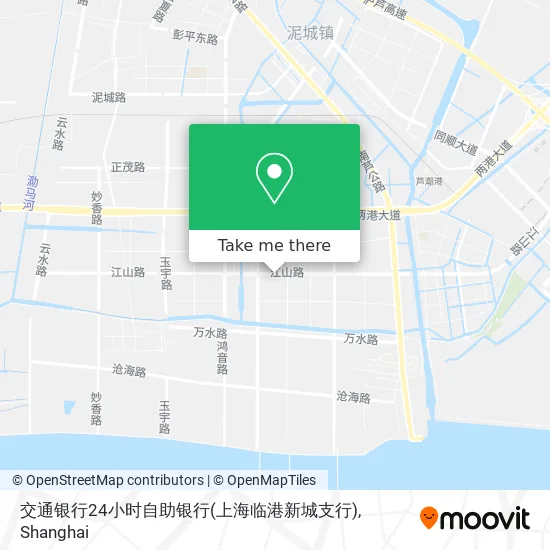 交通银行24小时自助银行(上海临港新城支行) map