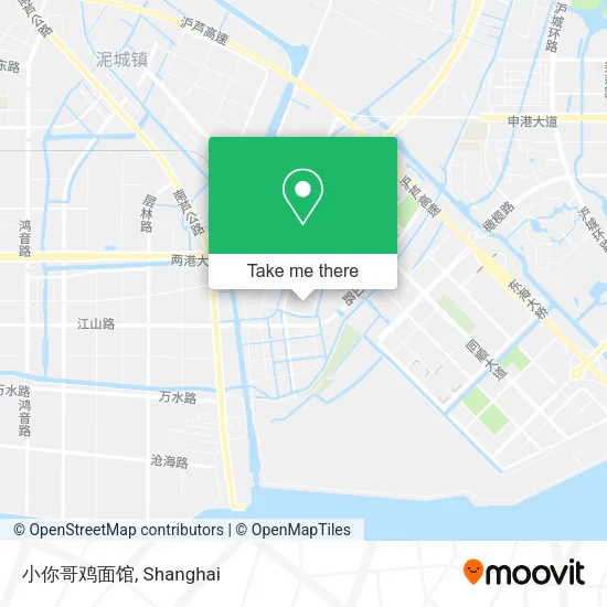 小你哥鸡面馆 map