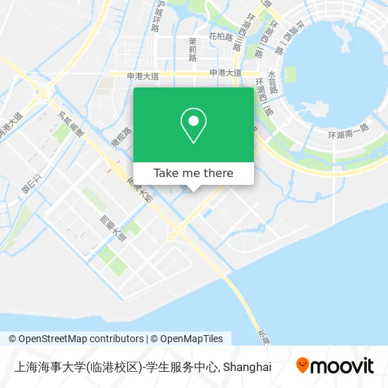 上海海事大学(临港校区)-学生服务中心 map