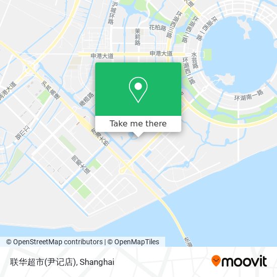 联华超市(尹记店) map