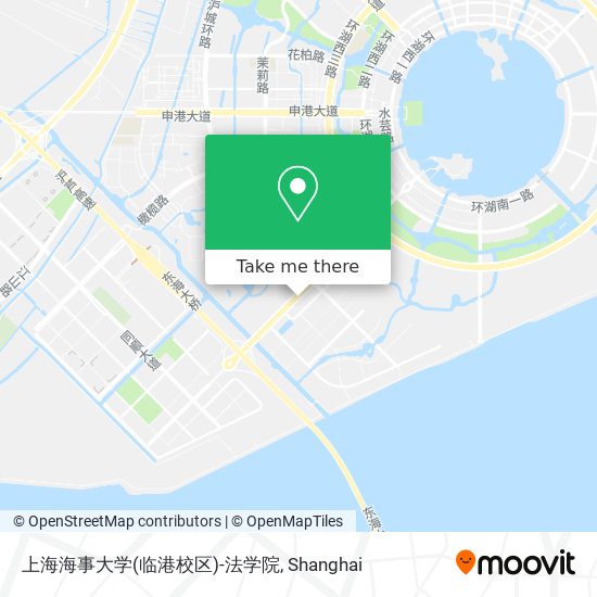 上海海事大学(临港校区)-法学院 map