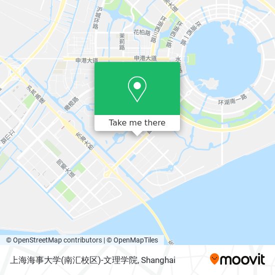 上海海事大学(南汇校区)-文理学院 map