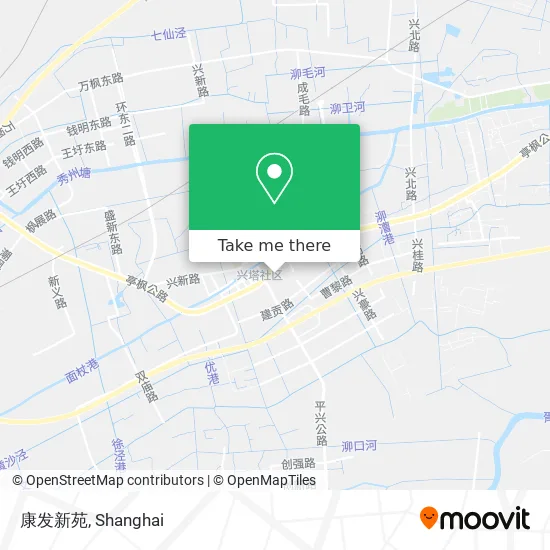 康发新苑 map