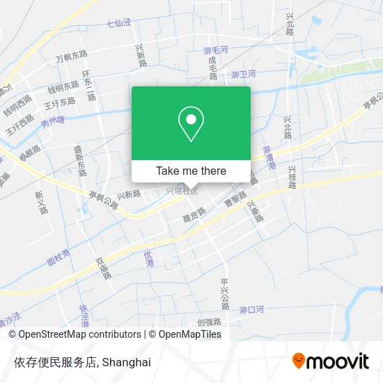 依存便民服务店 map