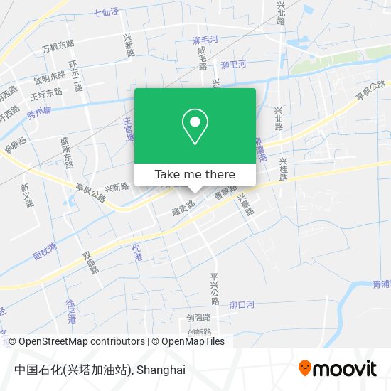 中国石化(兴塔加油站) map