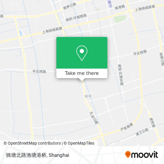骑塘北路渔塘港桥 map