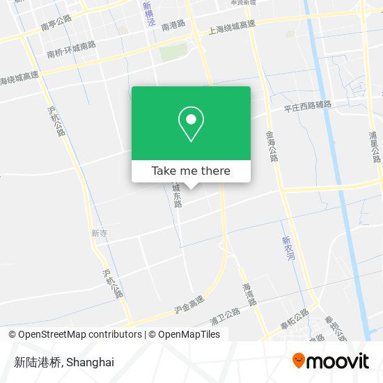 新陆港桥 map