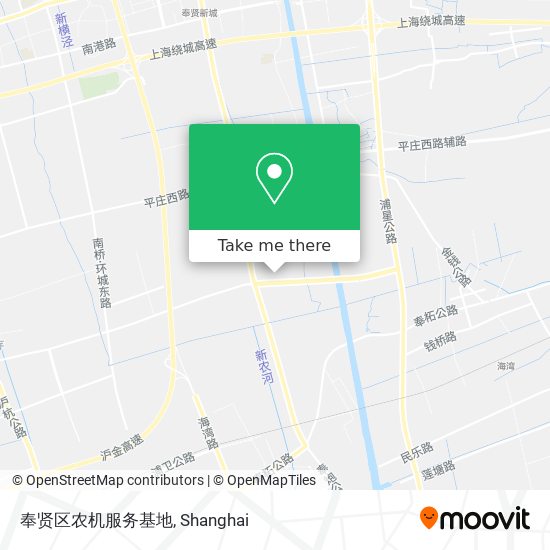 奉贤区农机服务基地 map
