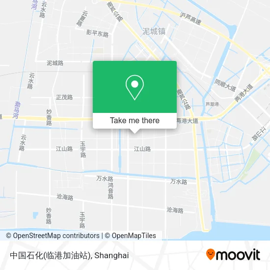 中国石化(临港加油站) map