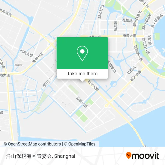 洋山保税港区管委会 map