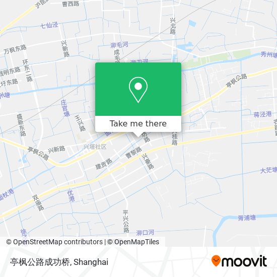 亭枫公路成功桥 map