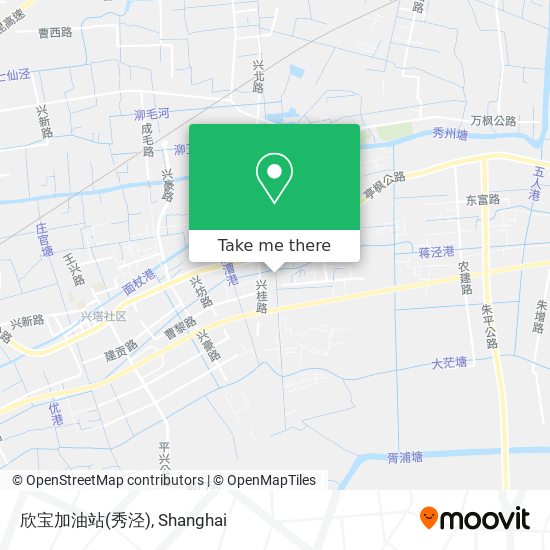 欣宝加油站(秀泾) map