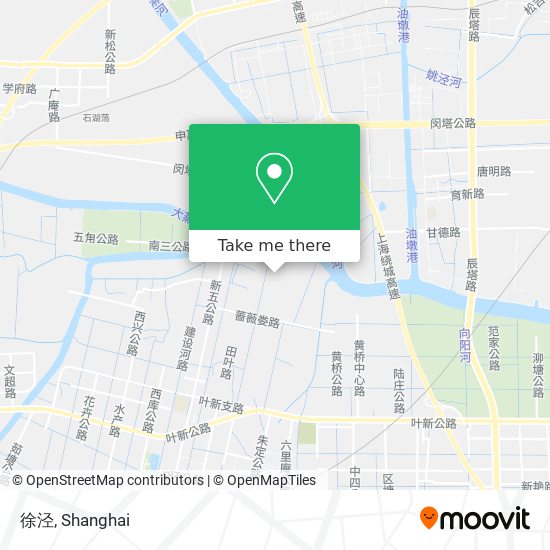 徐泾 map