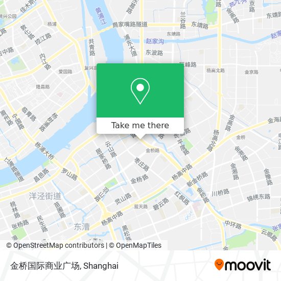 金桥国际商业广场 map