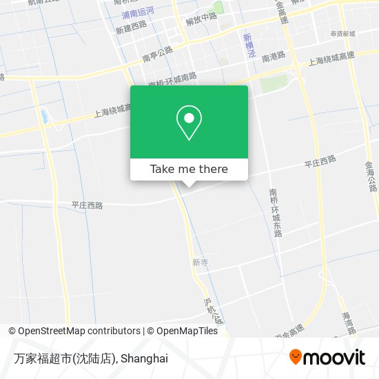 万家福超市(沈陆店) map