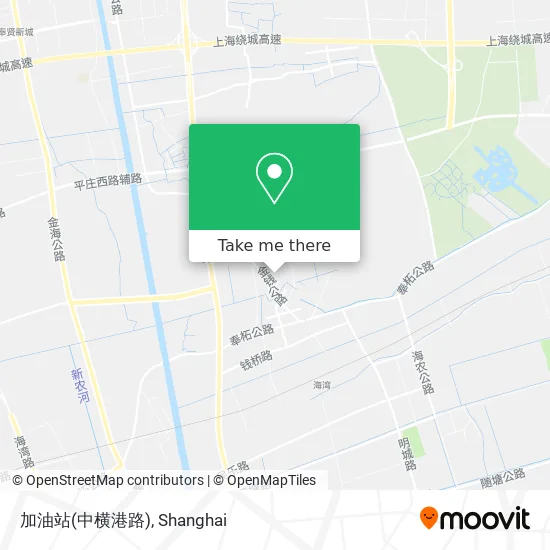 加油站(中横港路) map