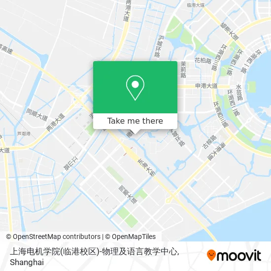 上海电机学院(临港校区)-物理及语言教学中心 map