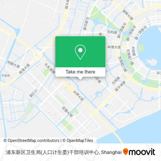 浦东新区卫生局(人口计生委)干部培训中心 map