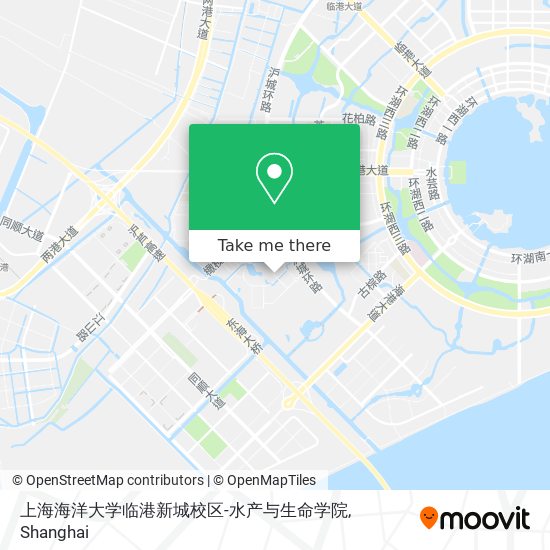 上海海洋大学临港新城校区-水产与生命学院 map