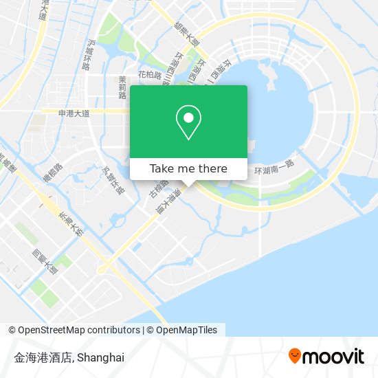 金海港酒店 map