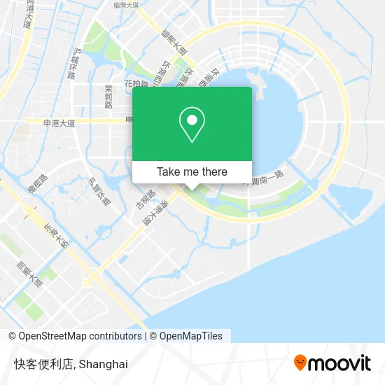快客便利店 map
