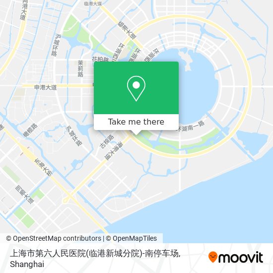 上海市第六人民医院(临港新城分院)-南停车场 map