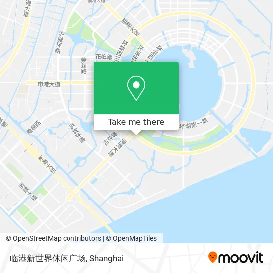 临港新世界休闲广场 map