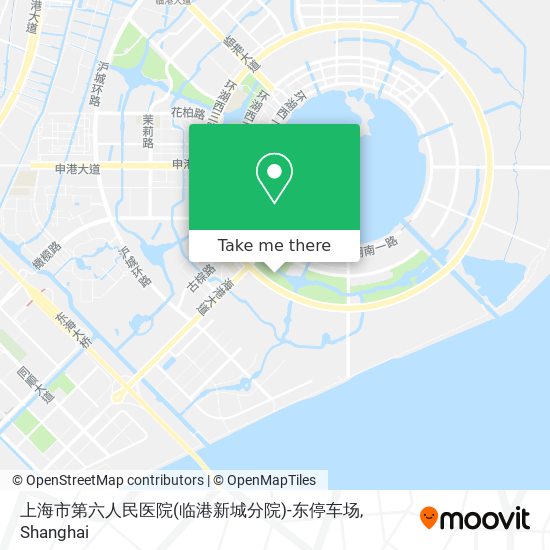 上海市第六人民医院(临港新城分院)-东停车场 map