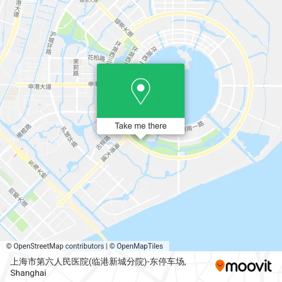 上海市第六人民医院(临港新城分院)-东停车场 map