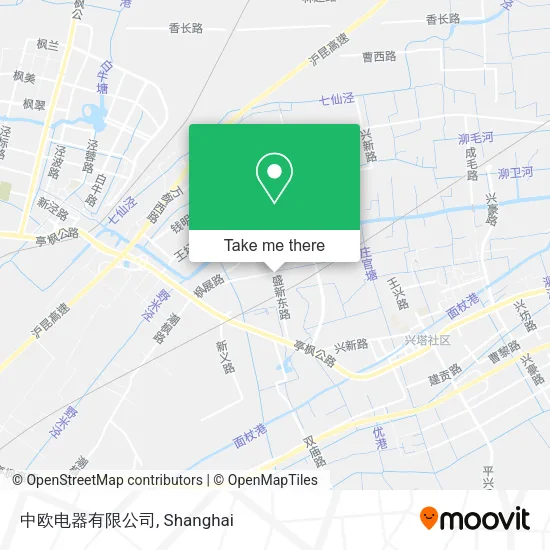 中欧电器有限公司 map