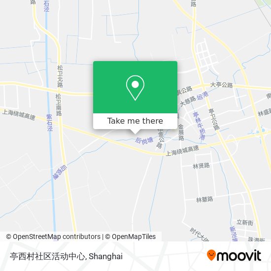 亭西村社区活动中心 map
