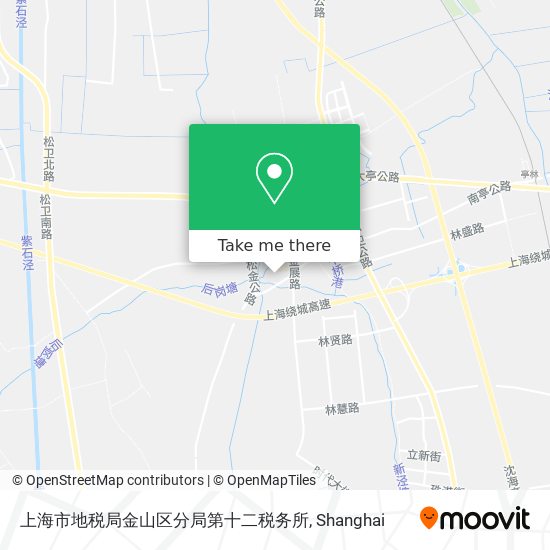 上海市地税局金山区分局第十二税务所 map