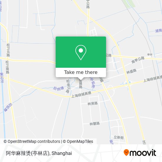 阿华麻辣烫(亭林店) map