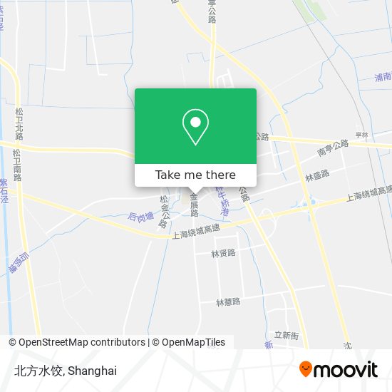北方水饺 map