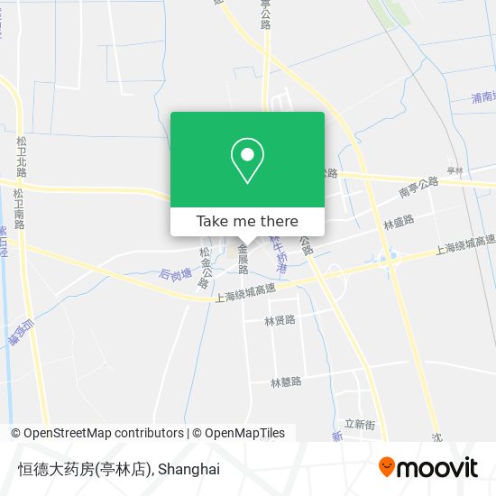 恒德大药房(亭林店) map