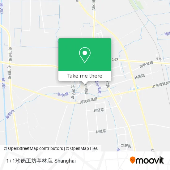 1+1珍奶工坊亭林店 map