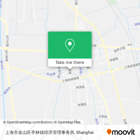 上海市金山区亭林镇经济管理事务所 map