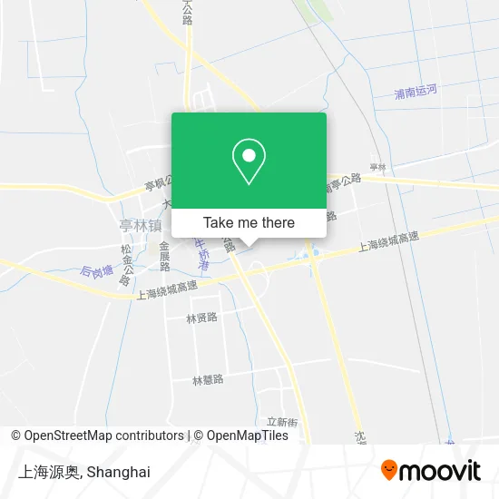 上海源奥 map
