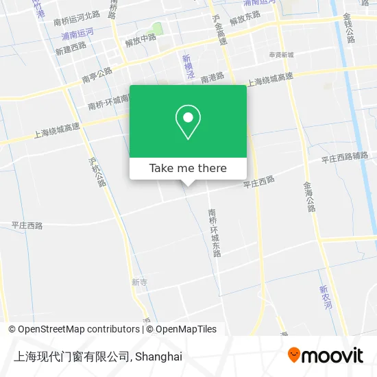上海现代门窗有限公司 map