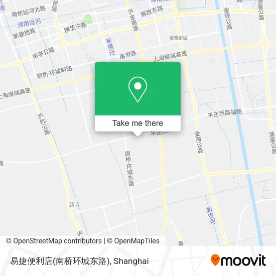 易捷便利店(南桥环城东路) map