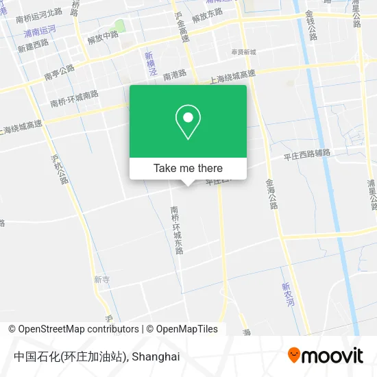 中国石化(环庄加油站) map