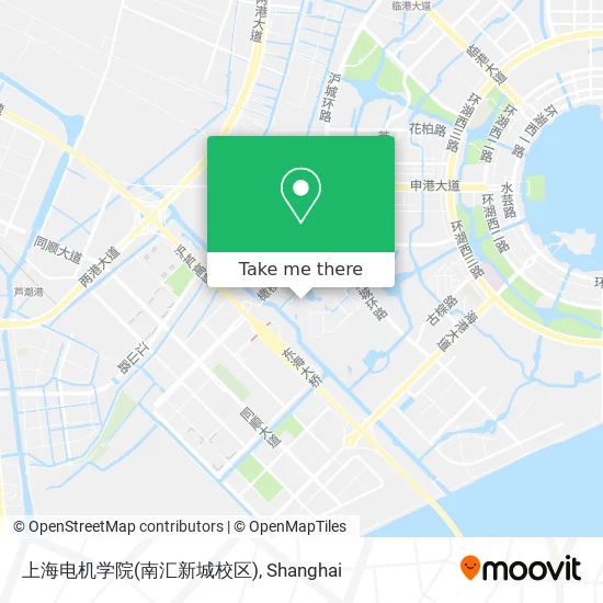 上海电机学院(南汇新城校区) map