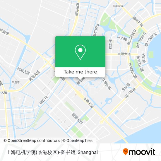 上海电机学院(临港校区)-图书馆 map