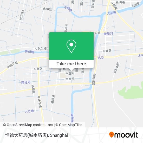 恒德大药房(城南药店) map