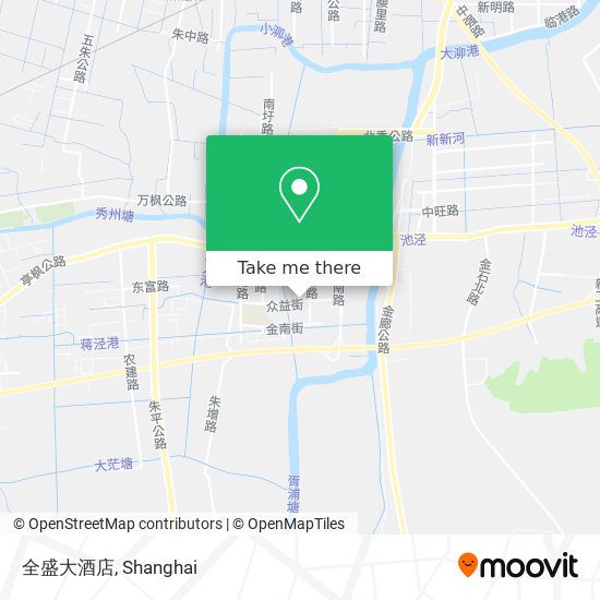 全盛大酒店 map