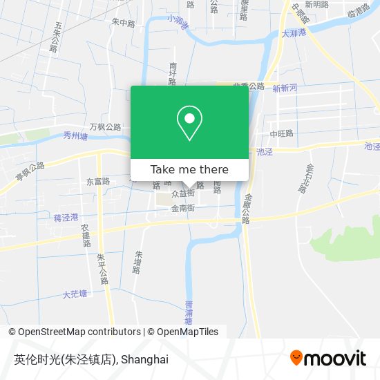 英伦时光(朱泾镇店) map
