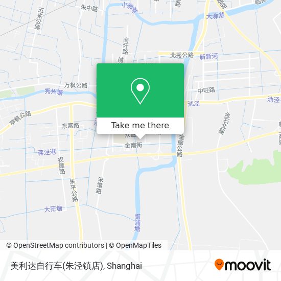 美利达自行车(朱泾镇店) map