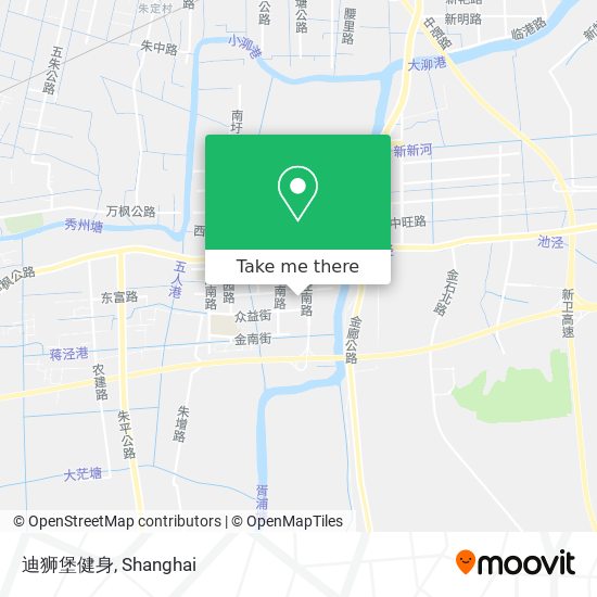 迪狮堡健身 map