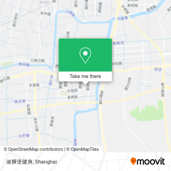 迪狮堡健身 map